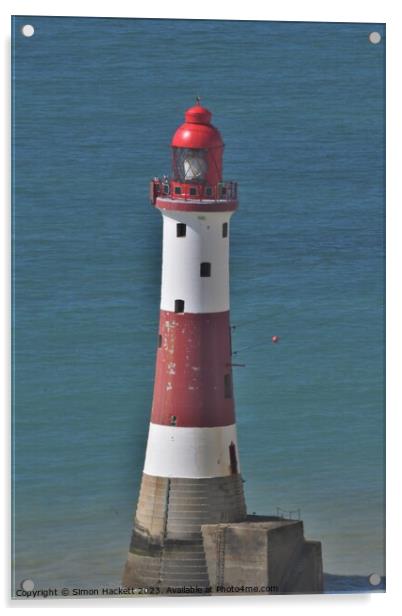 Lighthouse Acrylic by Simon Hackett
