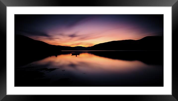 Norway Sunset Framed Mounted Print by Sebastian Wuttke