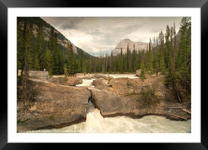 Natural Bridge  Framed Mounted Print by Rob Hawkins