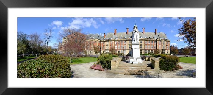 Royal Victoria Infirmary Newcastle Framed Mounted Print by Steve Smith