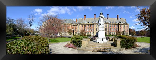 Royal Victoria Infirmary Newcastle Framed Print by Steve Smith