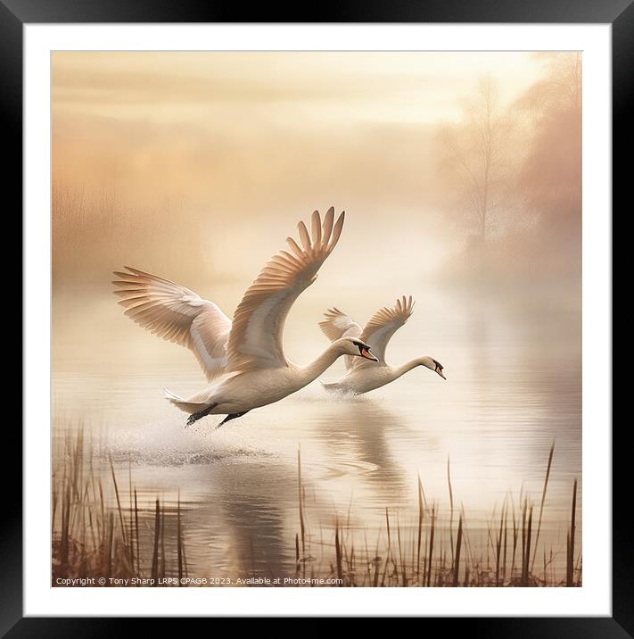 FLIGHT OF FANCY Framed Mounted Print by Tony Sharp LRPS CPAGB