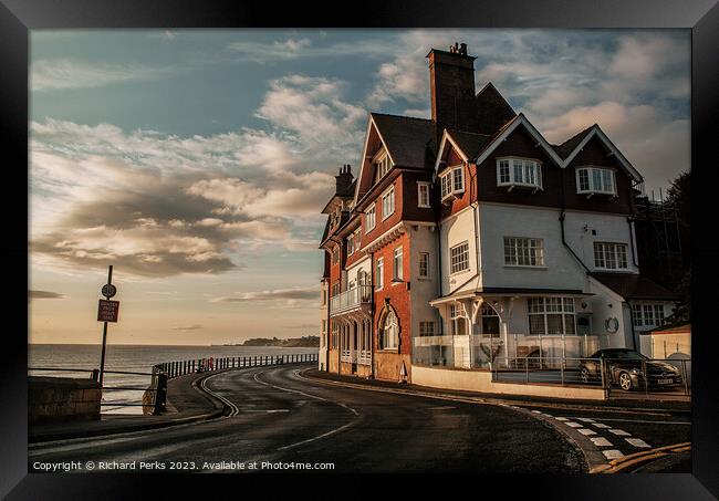 The Road to Whitby Framed Print by Richard Perks