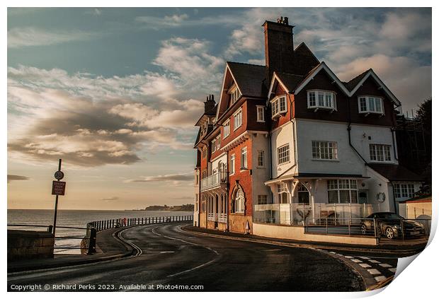 The Road to Whitby Print by Richard Perks
