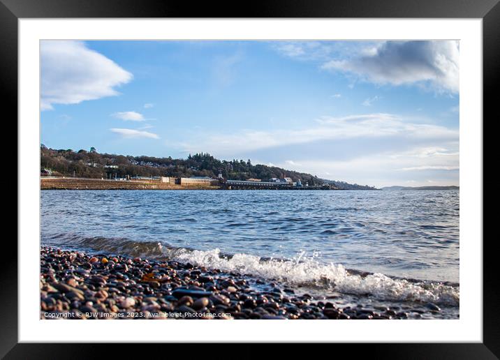 Wemyss Bay Station and Pier Framed Mounted Print by RJW Images