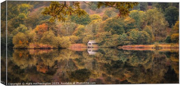 Golden Rydal Canvas Print by Mark Hetherington