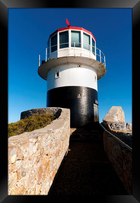 Cape Point lighthouse Framed Print by Fabrizio Troiani