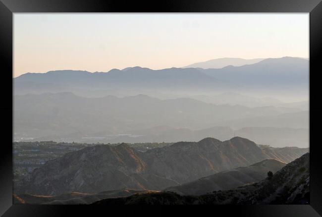 Ed Davis Park in Towsley Canyon, California Framed Print by Lensw0rld 