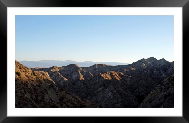 Ed Davis Park in Towsley Canyon, California Framed Mounted Print by Lensw0rld 