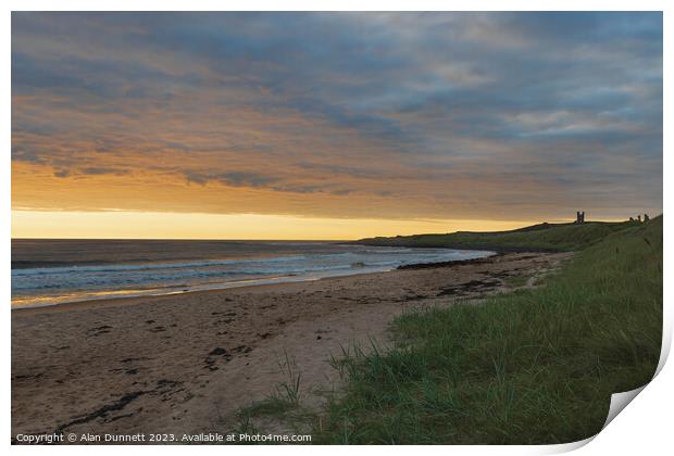 Embleton morning Captivating Coastal Tranquility Print by Alan Dunnett