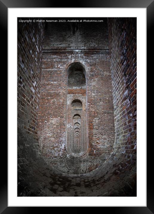 Building arch Framed Mounted Print by Martin Newman