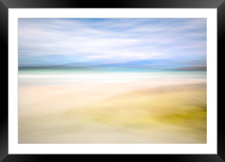 The Beach  Framed Mounted Print by Alan Sinclair