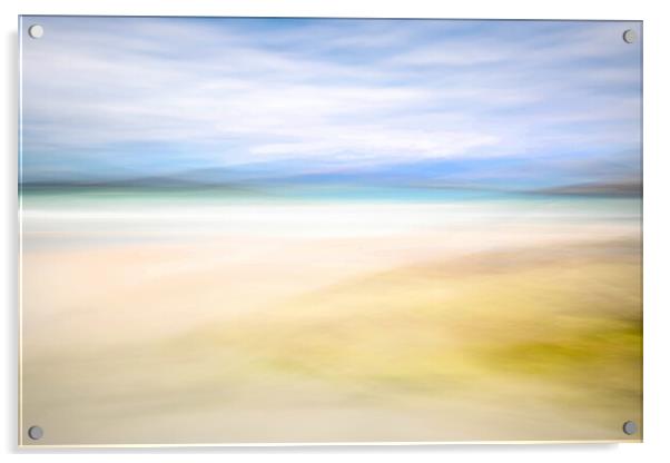 The Beach  Acrylic by Alan Sinclair