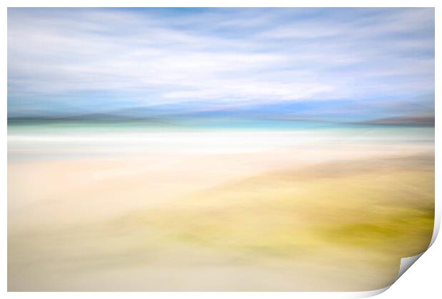 The Beach  Print by Alan Sinclair