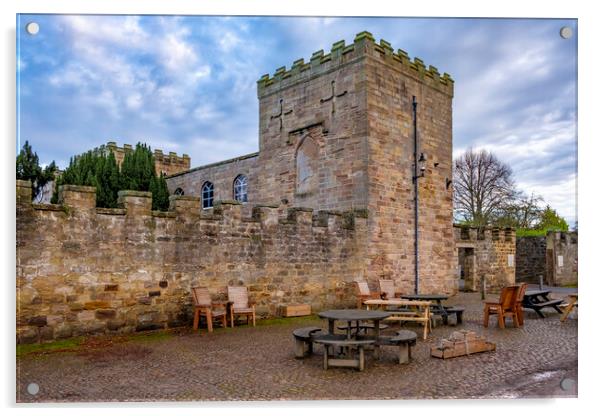 Ripley Castle North Yorkshire Acrylic by Steve Smith