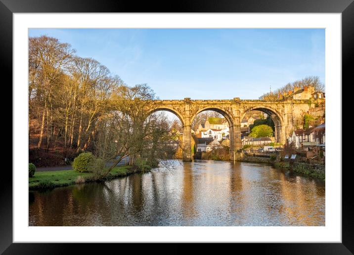 Knaresborough Viaduct Framed Mounted Print by Steve Smith