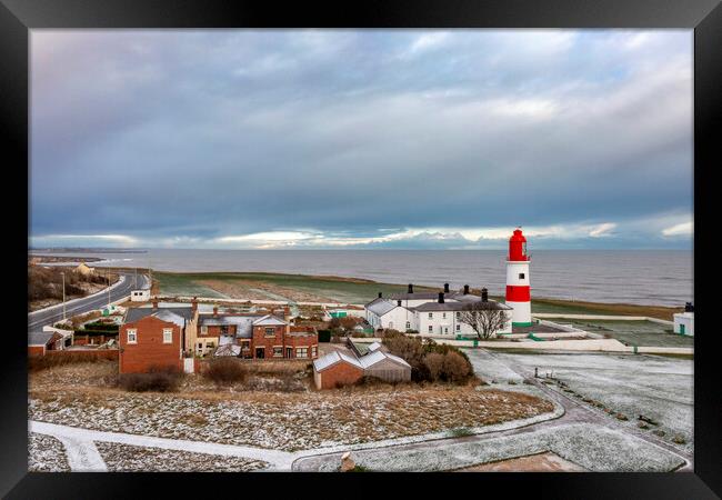 Souter Lighthouse Framed Print by Steve Smith