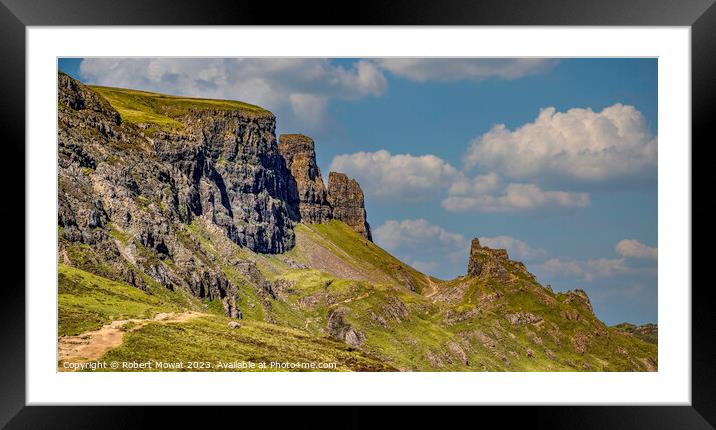 The Quiraing, Isle of Skye, Scotland Framed Mounted Print by Robert Mowat