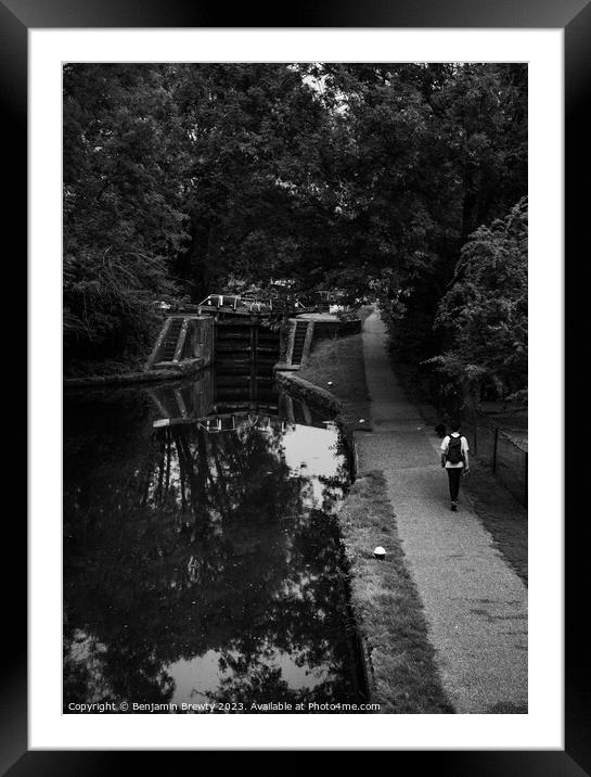 Kings Langley Street Photography Framed Mounted Print by Benjamin Brewty