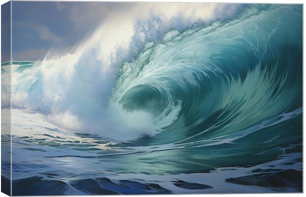 Crashing Wave  Canvas Print by CC Designs