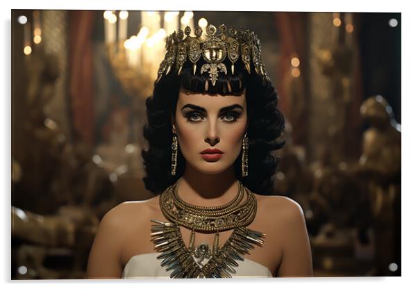 Cleopatra  Acrylic by CC Designs