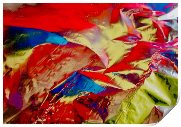 Abstract 757 Print by Stephanie Moore