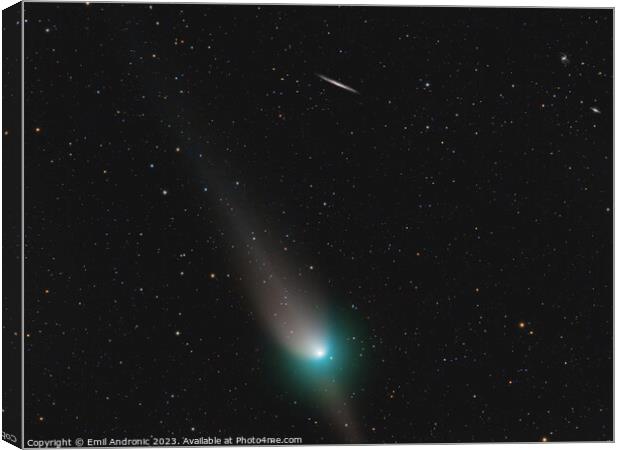 Comet C 2022 E3 (ZTF) Canvas Print by Emil Andronic