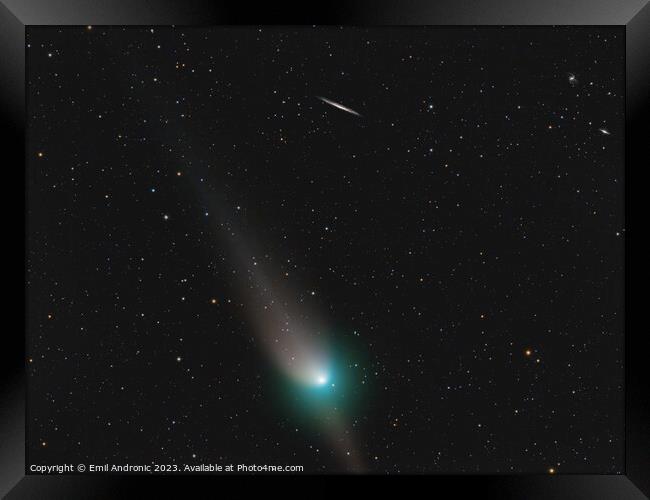 Comet C 2022 E3 (ZTF) Framed Print by Emil Andronic