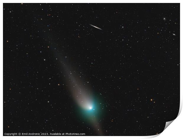 Comet C 2022 E3 (ZTF) Print by Emil Andronic