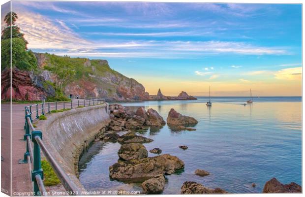 Anstey’s Cove, Torquay  Canvas Print by Ian Stone