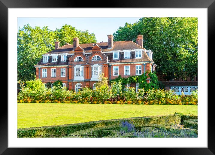 Newnham College, Cambridge Framed Mounted Print by Keith Douglas