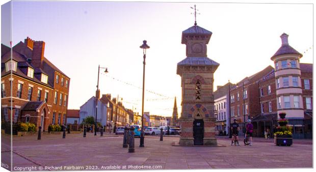 Tynemouth Front Street Canvas Print by Richard Fairbairn