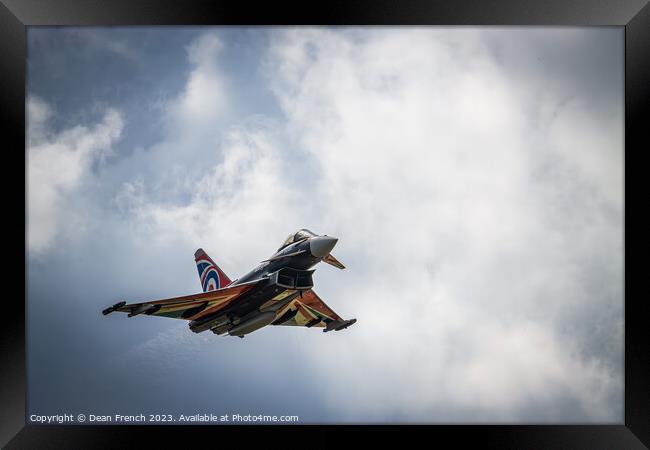 Typhoon at Old Buckenham Airshow Framed Print by Dean French