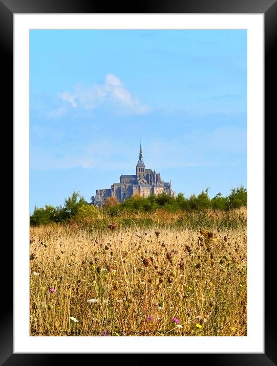 Mont Saint-Michel  Framed Mounted Print by Christopher Marchant