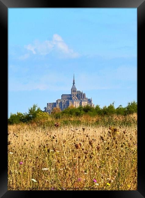Mont Saint-Michel  Framed Print by Christopher Marchant