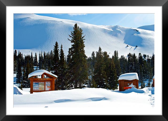 Serene Alpine Odyssey Framed Mounted Print by Andy Evans Photos
