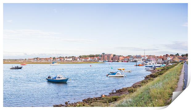 High tide at Wells next the Sea Print by Jason Wells