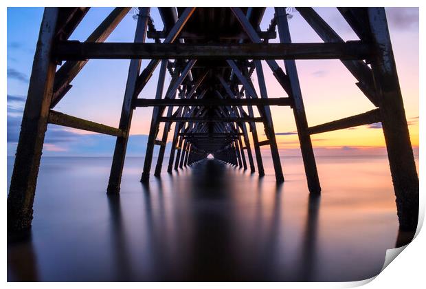 Steetley Pier Photography Print by Tim Hill