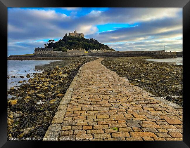 St. Michael's Mount Framed Print by Graham Lathbury