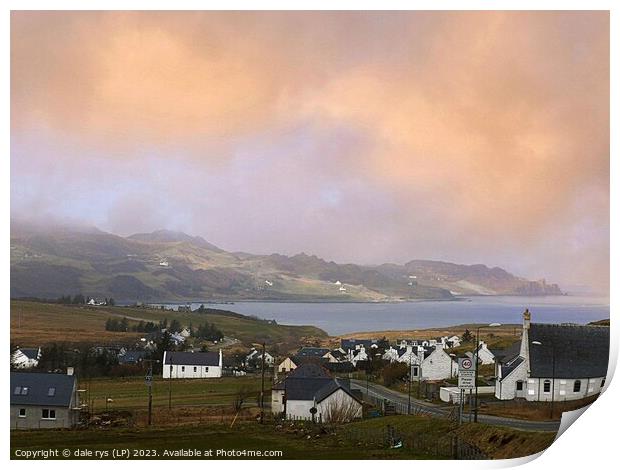 Serene Skye Landscape Print by dale rys (LP)