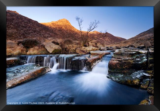 Tavy Cleave, Dartmoor, Devon Framed Print by Justin Foulkes