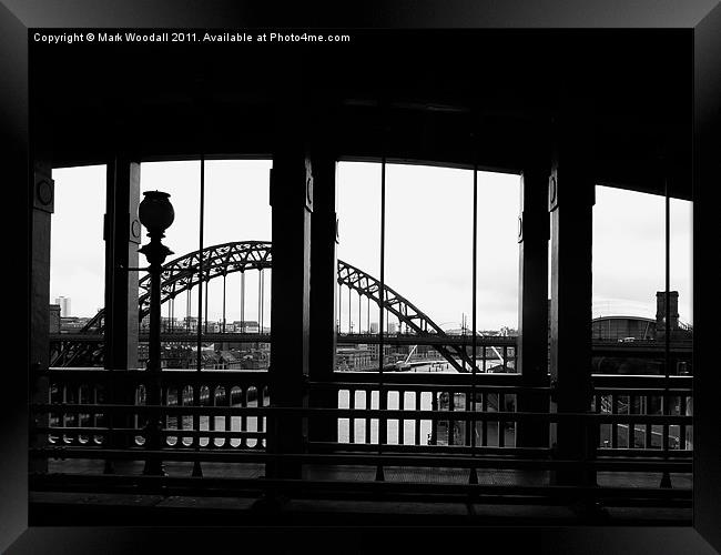 Iconic Tyne Bridge Framed Print by Mark Woodall