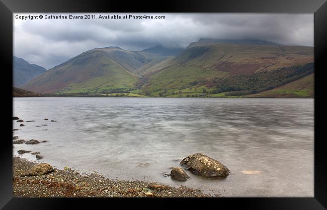 Wastwater to Scafell Framed Print by Catherine Fowler