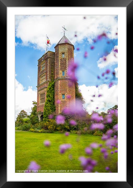Sissinghurst Framed Mounted Print by Claire Colston