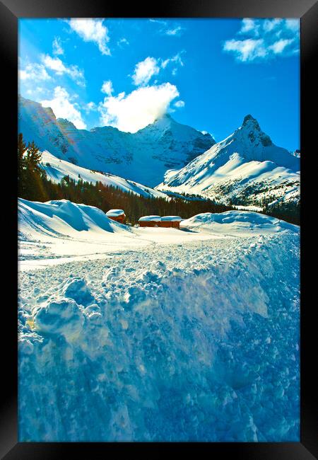 Spectacular Canadian Rockies: Icefields Parkway Framed Print by Andy Evans Photos