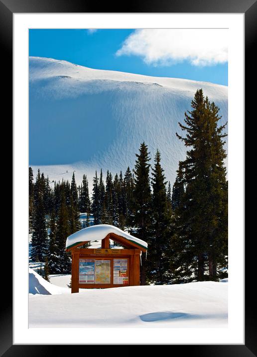 Breathtaking Icefield Parkway: Canada's Winter Jew Framed Mounted Print by Andy Evans Photos