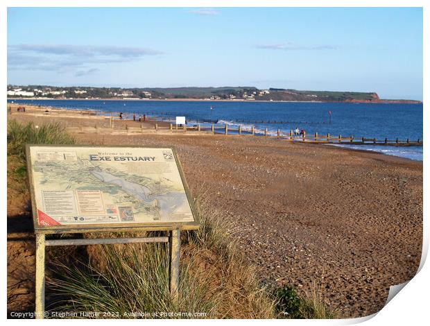 Exe Estuary Print by Stephen Hamer