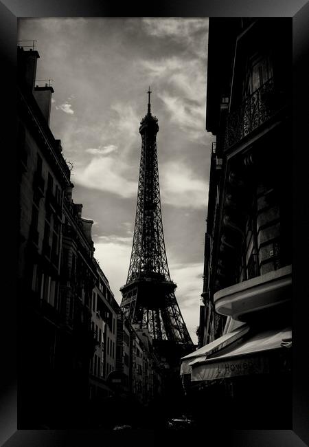The icon of Paris Framed Print by Steve Painter