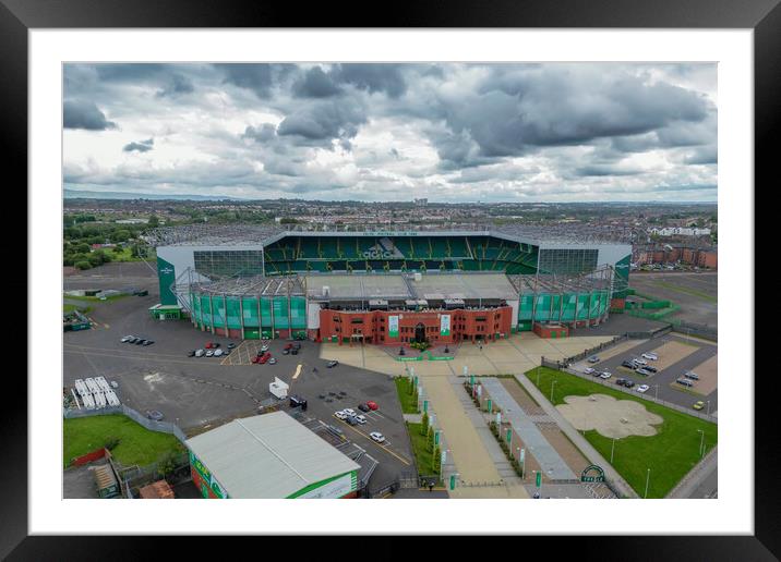 Celtic Park Framed Mounted Print by Apollo Aerial Photography