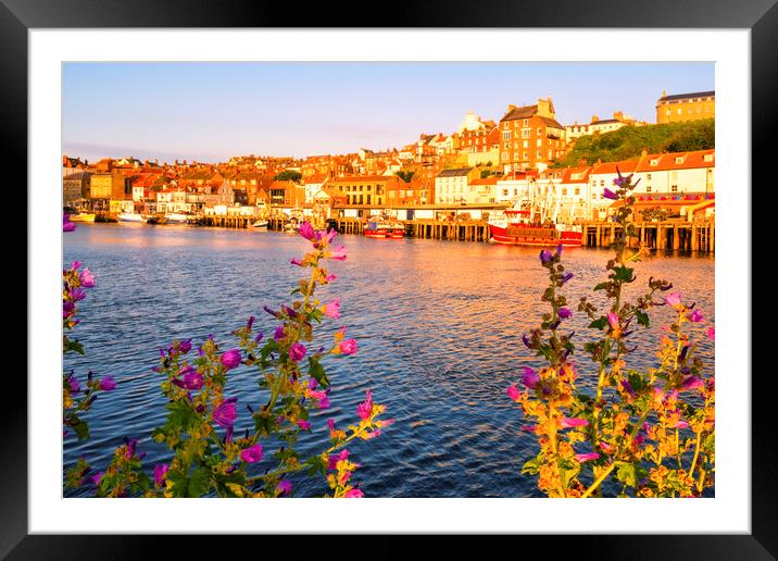 Whitby Yorkshire Coast Memories Framed Mounted Print by Tim Hill